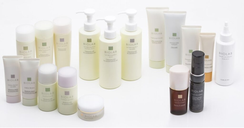 biolab の植物療法スキンケア商品写真